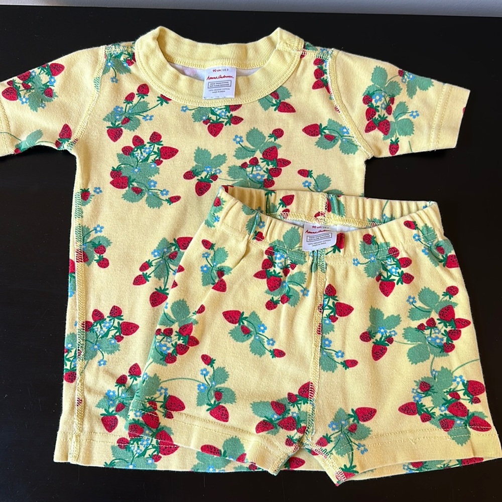 Hanna Andersson Size 3 Short PJs Set
